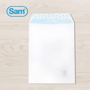 Bolsa Blanca Fº+ (250x353mm). Pack 25 Unds.