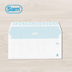 Sobre Blanco Americano (115x225mm). Pack 25 Unds.