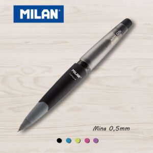 Portaminas 0,5mm + Goma . MILAN Capsule Slim.