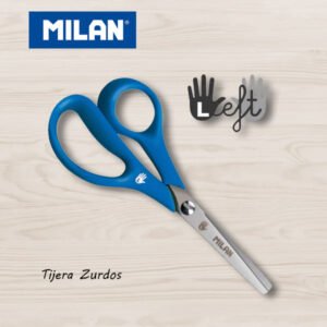 Tijera Escolar MILAN. Zurdos.