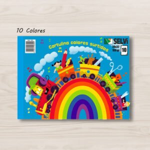 Bloc 10 Carulinas de Colores A4.