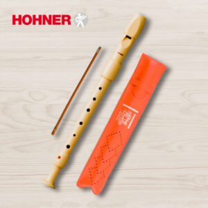 Flauta HOHNER Marfil. Funda Naranja.
