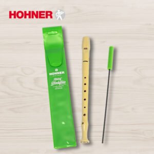 Flauta HOHNER Marfil. Funda Verde.