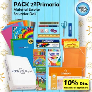 Material 2º Primaria Colegio Salvador Dalí.