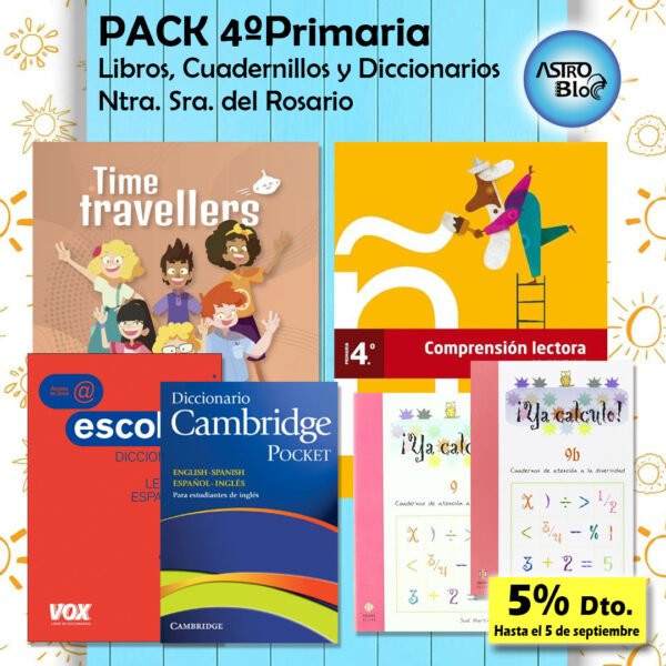 Cuadernillos + Diccionarios 4ºP