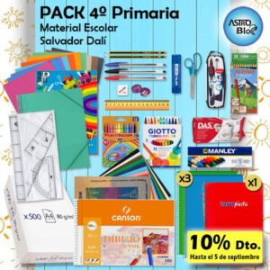 Material 4º Primaria Colegio Salvador Dalí.