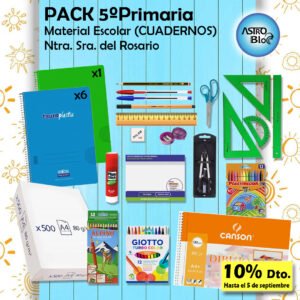 Material 5ºP (Opción Cuadernos)