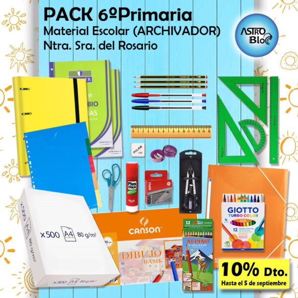 Material 6ºP (Opción Archivador)