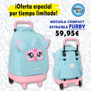 Mochila Compact FURBY. SAFTA.
