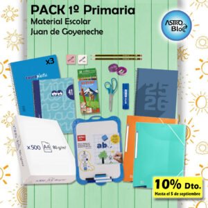 Material 1º Primaria Colegio Juan de Goyeneche.