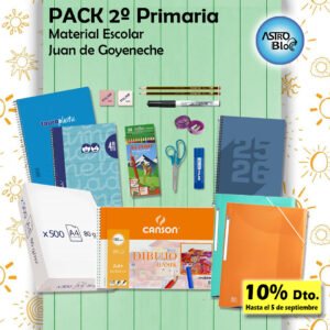 Material 2º Primaria Colegio Juan de Goyeneche.