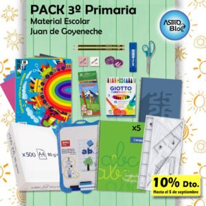 Material 3º Primaria Colegio Juan de Goyeneche.